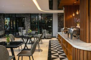 Istumisnurk majutusasutuses Ping Hotel