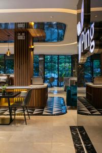 Istumisnurk majutusasutuses Ping Hotel