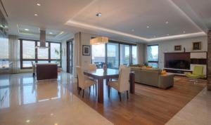 A television and/or entertainment centre at Alexandar Montenegro Luxury Suites & Spa
