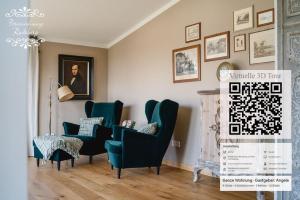 Posezení v ubytování Ferienwohnung Radeberg