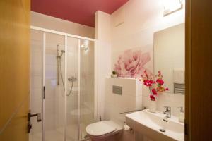 Koupelna v ubytování Design Hotel Romantick