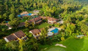 Letecký snímek ubytování Amritara Ambatty Greens Resort