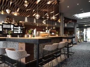 Ο χώρος του lounge ή του μπαρ στο Hotel Hasenauer 4 Sterne Superior
