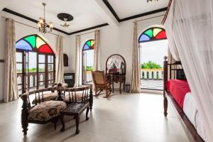 Гостиная зона в Tembo House Hotel
