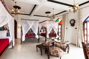 Гостиная зона в Tembo House Hotel