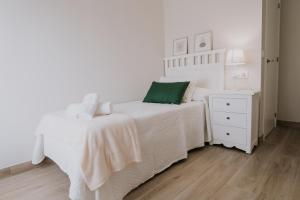 Posteľ alebo postele v izbe v ubytovaní San Rafael 1 - Parking gratuito