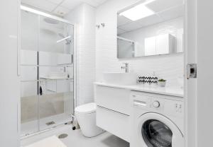 A bathroom at Apartment Eunice