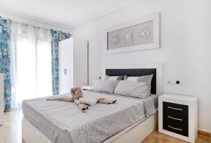 A bed or beds in a room at Apartment Eunice