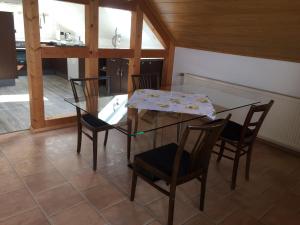 Posezení v ubytování Ferienwohnung Wiesinger