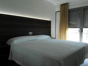 Postel nebo postele na pokoji v ubytování Hotel Ribera