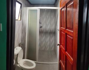 A bathroom at SPC South Pacific Chalet SP Barakah at ABC Air Batang Village