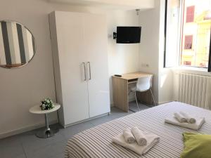 Posteľ alebo postele v izbe v ubytovaní St Peter Rooms
