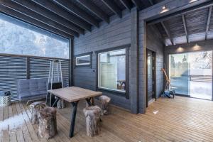 Patio nebo venkovní prostory v ubytování Rokovan Helmi - Natural peace in Ruka-Kuusamo