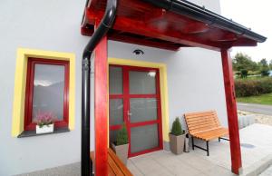Budynek, w którym mieści się apartament