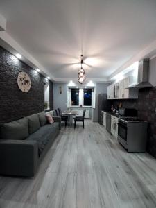 Кът за сядане в Apartament Górski Raj