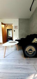Posezení v ubytování JUNA2 - nowoczesny apartament w centrum z widokiem na park
