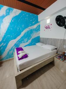Postel nebo postele na pokoji v ubytování Hotel Jireh - San Carlos Ant
