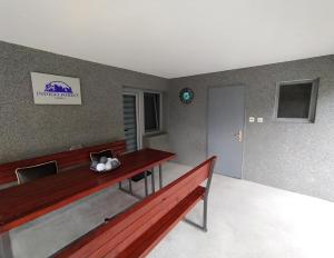 Χώρος καθιστικού στο Indigo Forest Rooms