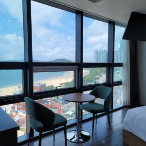 Posezení v ubytování MS Hotel Haeundae