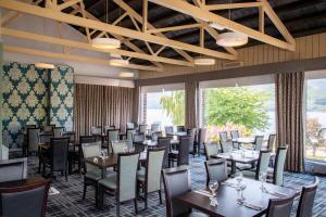 A restaurant or other place to eat at The Caledonian Hotel 