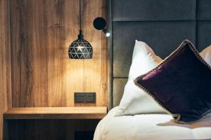 Posteľ alebo postele v izbe v ubytovaní Chalet Amadeus