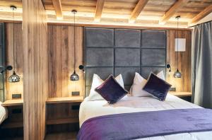 Posteľ alebo postele v izbe v ubytovaní Chalet Amadeus