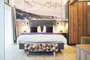 Posteľ alebo postele v izbe v ubytovaní Chalet Amadeus