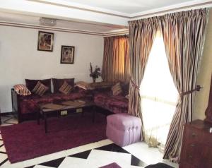 Posezení v ubytování Hotel Al Kabir