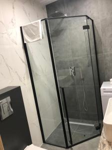 Bilik mandi di Apartamenty Platinex 4