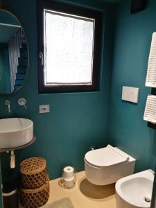 Phòng tắm tại Relais San Rocco