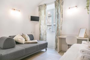 Posteľ alebo postele v izbe v ubytovaní White Candia Guesthouse