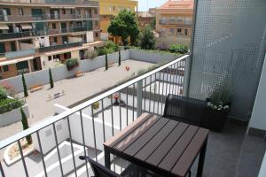 Balkón alebo terasa v ubytovaní Apartaments Centre Figueres