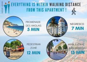 Nestor&Jeeves - CITRONNIER AZUR - Central - Close sea - Balcony