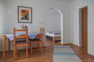 Postel nebo postele na pokoji v ubytování Haus Elisabeth