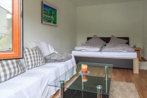 Postel nebo postele na pokoji v ubytování Haus Elisabeth