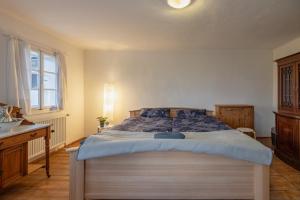 Posteľ alebo postele v izbe v ubytovaní Gailtal Appartements Nähe Skigebiet