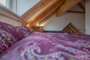 Posteľ alebo postele v izbe v ubytovaní Gailtal Appartements Nähe Skigebiet