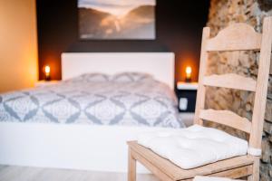 Voodi või voodid majutusasutuse A La Maison d'Ode toas