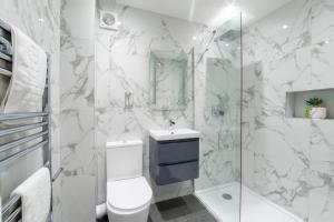 ห้องน้ำของ Minster's Reach York city centre Apartments