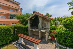 Zahrada ubytování Apartments Anica