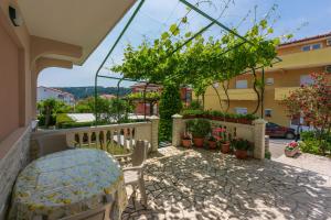 Balkón nebo terasa v ubytování Apartments Anica