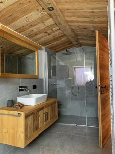 Koupelna v ubytování Grizzly Haus & Frosch Restaurant - Teritoria + 37 fotografií