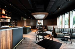 Salon ili bar u objektu Parkhotel Waregem