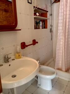 Koupelna v ubytování B&B Bellavista