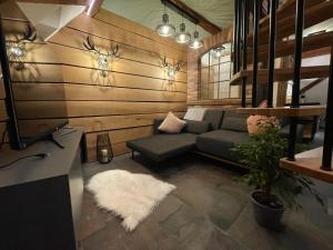 Posezení v ubytování Muggel Apartments