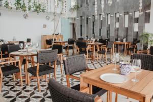 Χώρος καθιστικού στο Hotel B Unique