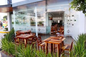 Restaurace v ubytování Hotel Bugari Aeropuerto Guadalajara