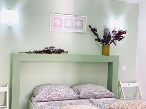 Postel nebo postele na pokoji v ubytování Villa DA