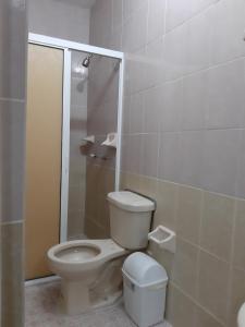 Vonios kambarys apgyvendinimo įstaigoje Posada TEO