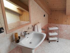 Kúpeľňa v ubytovaní Chalet Alberti